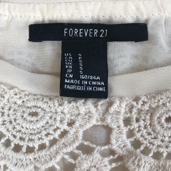 Forever 21 Lace Blouse - Picture 7 of 7